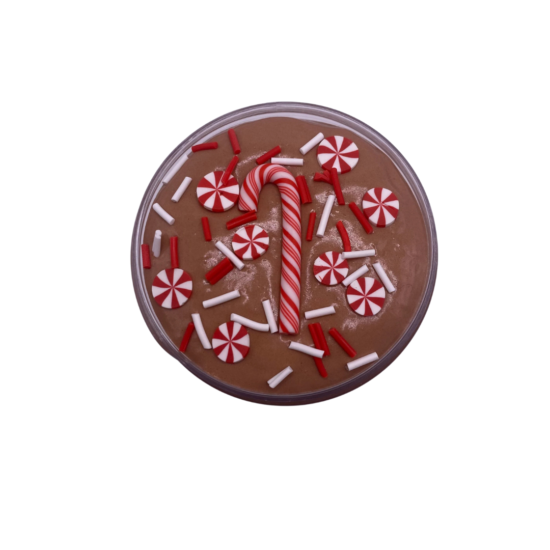 Peppermint Hot Chocolate Slime