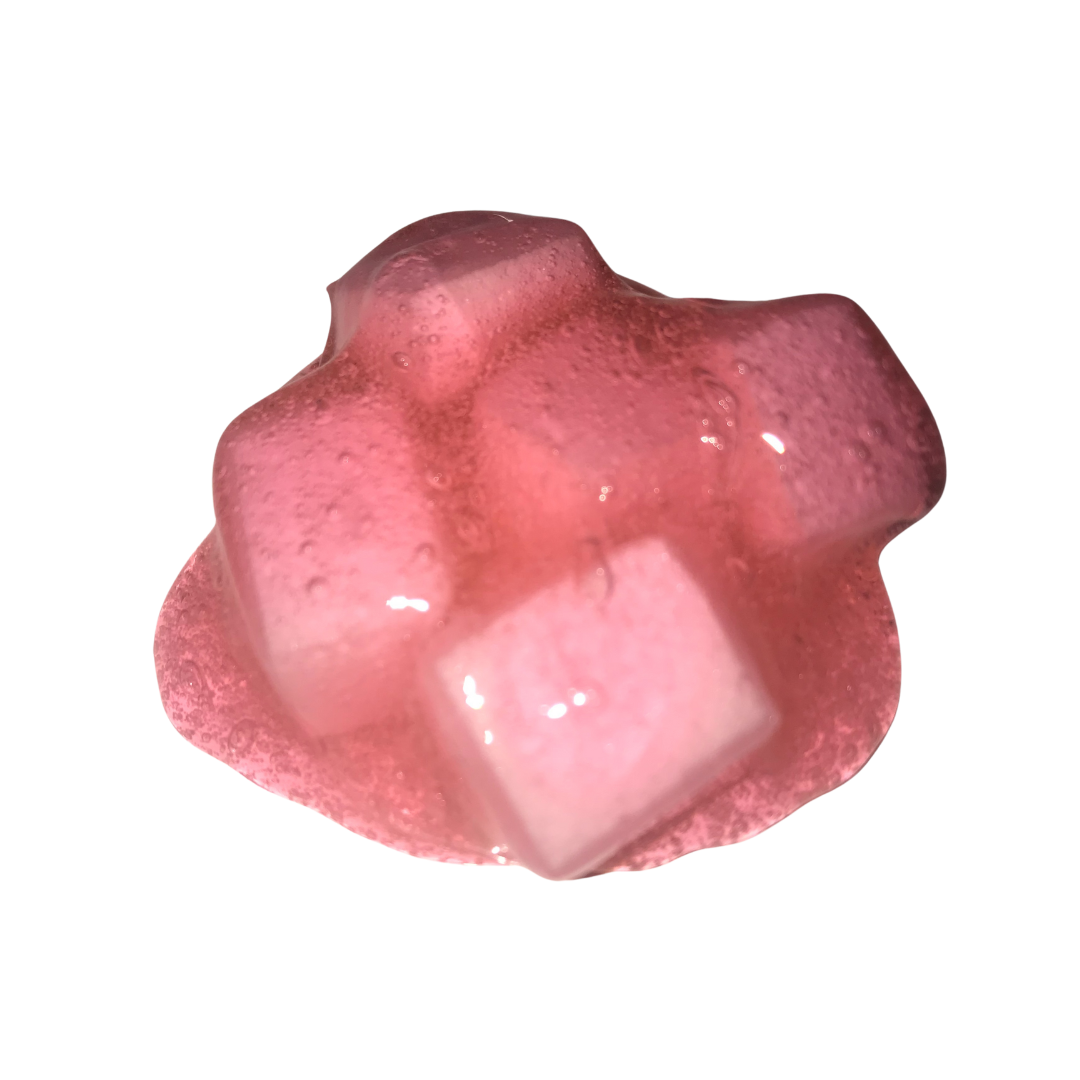 Pink Lemonade Jelly Cube Slime