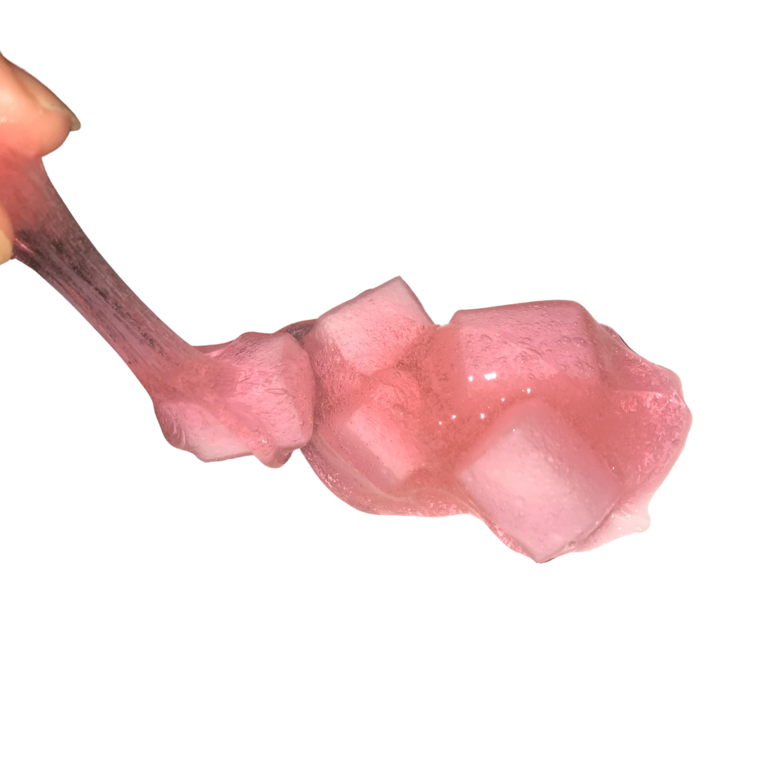 Pink Lemonade Jelly Cube Slime