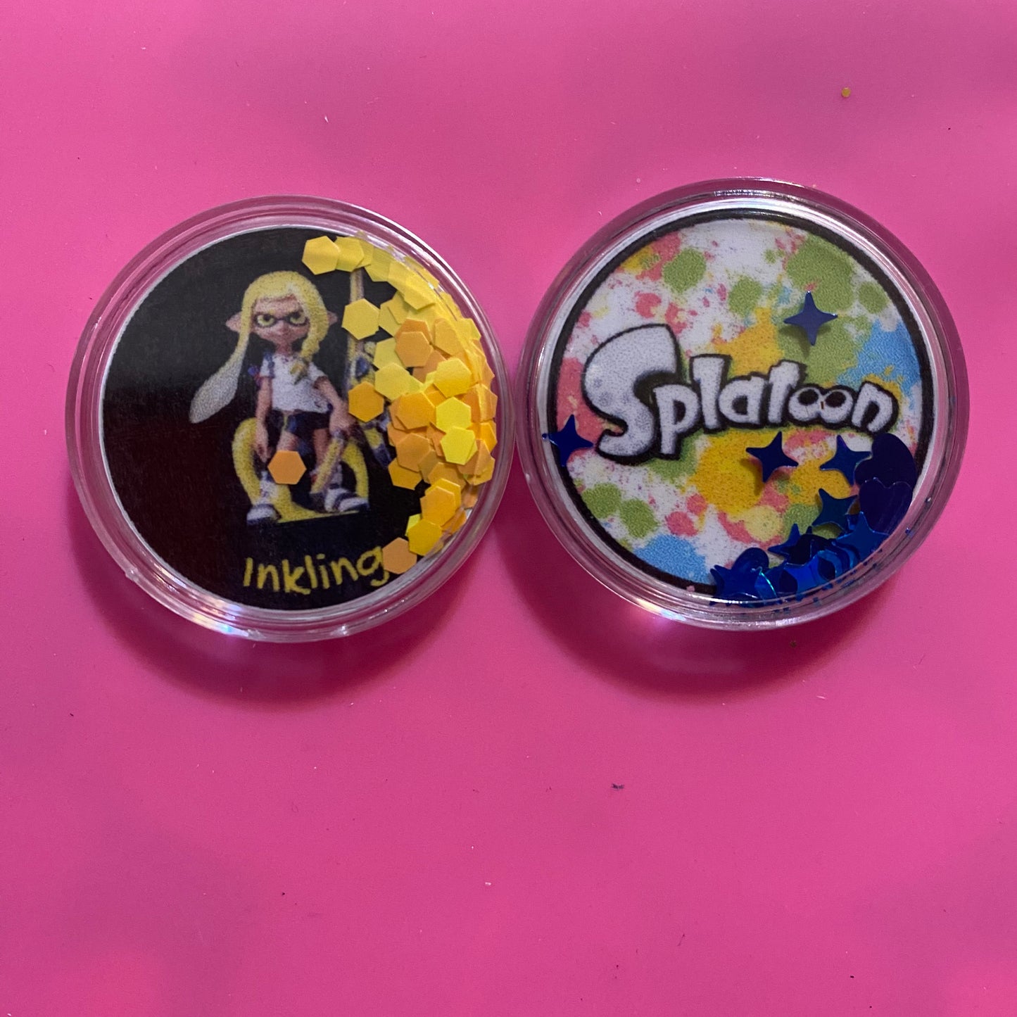 Splatoon Glitter Amiibos